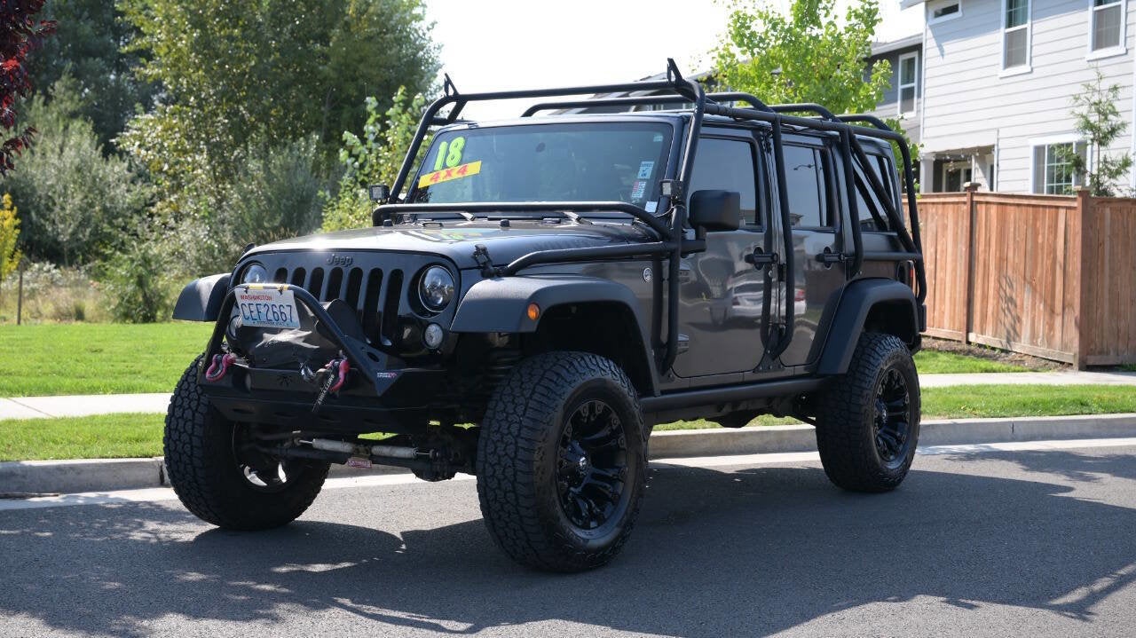 2018 Jeep Wrangler JK Unlimited WILLYS WHEELER (JK) SPORT UTILITY 4D