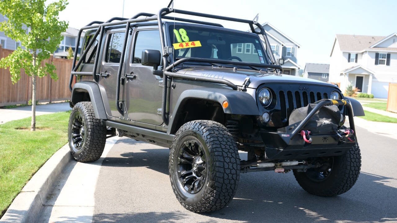 2018 Jeep Wrangler JK Unlimited WILLYS WHEELER (JK) SPORT UTILITY 4D