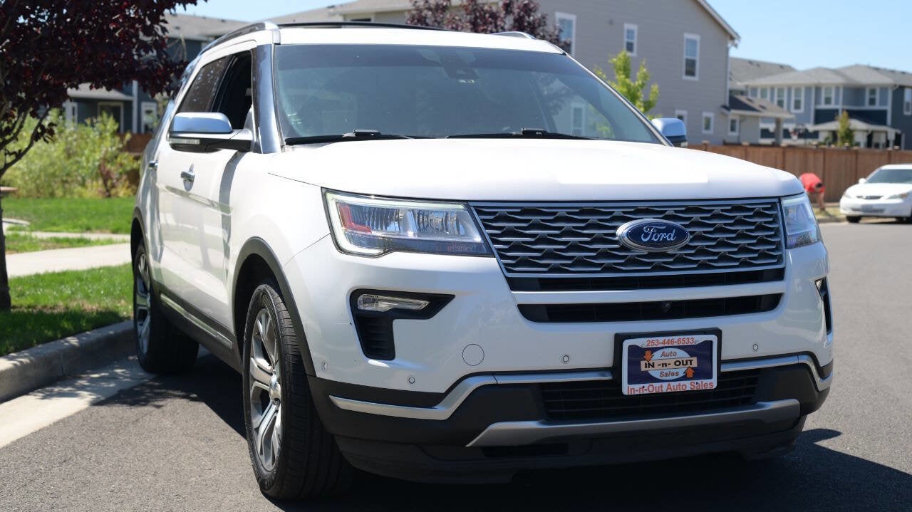 2018 Ford Explorer Platinum AWD 4dr SUV