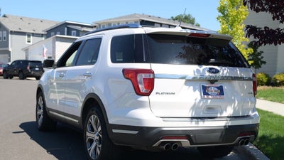 2018 Ford Explorer Platinum AWD 4dr SUV