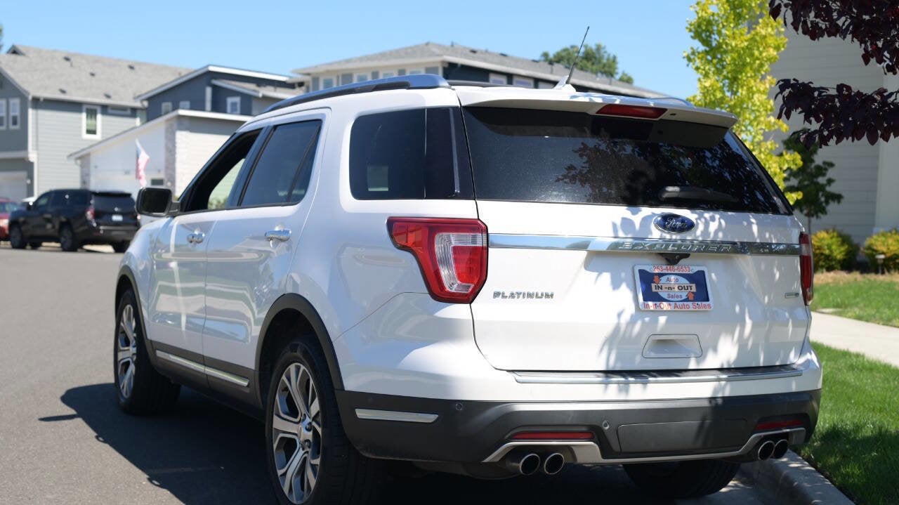 2018 Ford Explorer Platinum AWD 4dr SUV