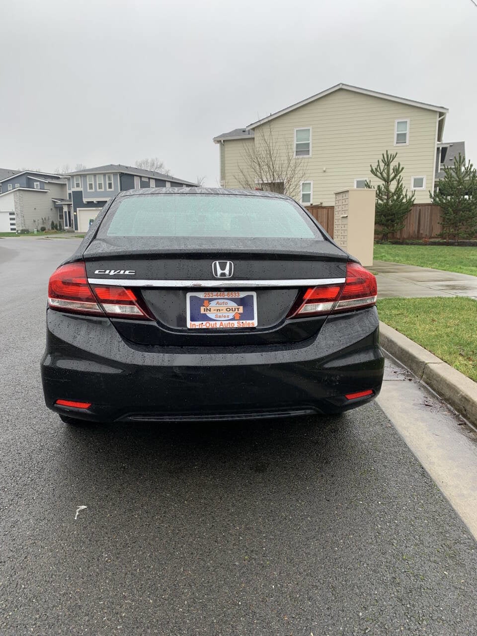 2015 Honda Civic LX 4dr Sedan 5M