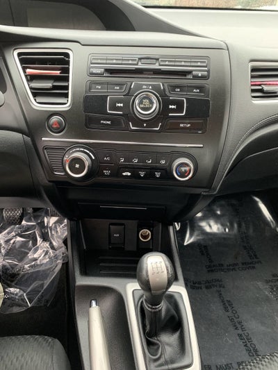 2015 Honda Civic LX 4dr Sedan 5M