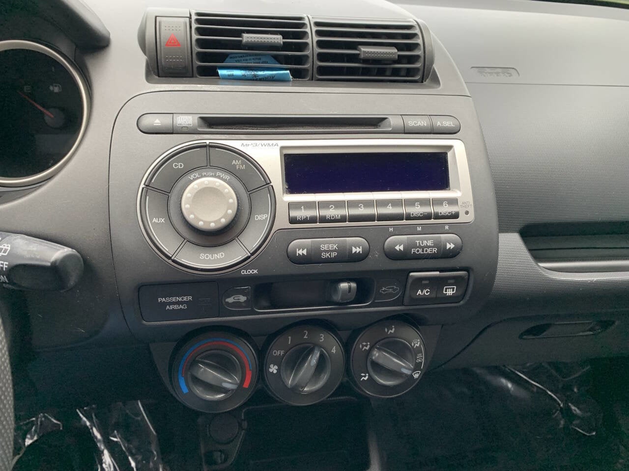 2008 Honda Fit Sport 4dr Hatchback 5A